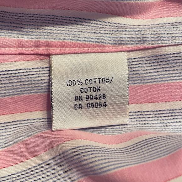 EUC - Bugatchi Uomo Striped Shirt - XXL - Picture 4 of 5